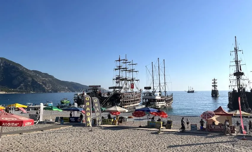 Traditional gulet cruises Ölüdeniz