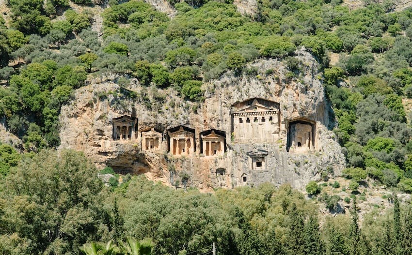 Dalyan Rock Tombs, Muğla