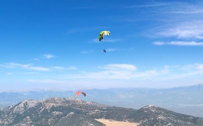 Paragliding baptism in Oludeniz
