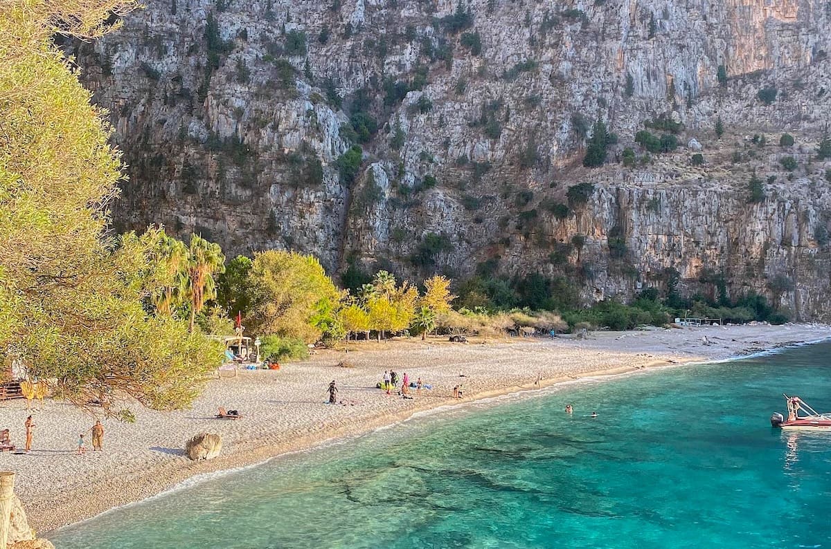 Butterfly Valley beach